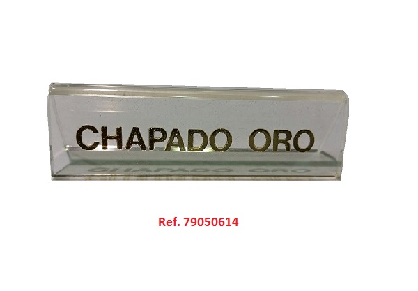 Cartel CHAPADO ORO